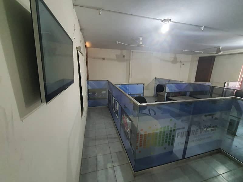 Fully Furnished Office For Rent Gulberg Main Market Ideal Location With Lift New Building 10