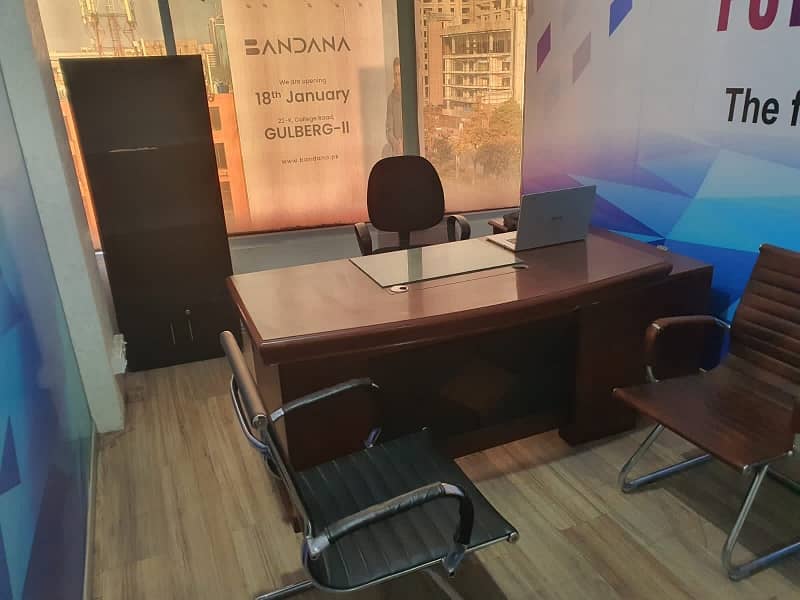 Fully Furnished Office For Rent Gulberg Main Market Ideal Location With Lift New Building 15