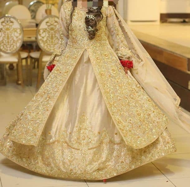 bridal dress for walima and party wear 3