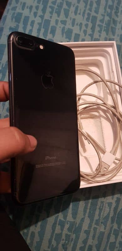 iPhone 7plus pta approved with box 1