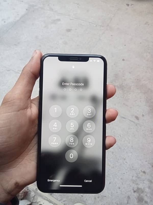 iPhone xs max 64gb non pta onic sim exchange possible 0344 7617487 5