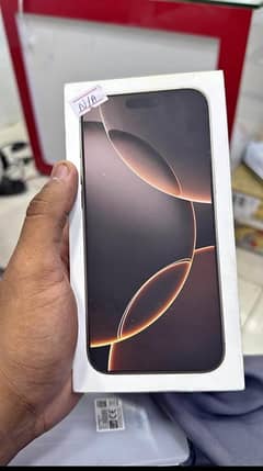 iPhone 16 pro max Desert titanium non pta jv non active 256/gb