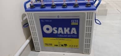 4 qty. osaka tall tubular batteries 12V 230A pro series