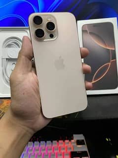 iPhone 16pro Max 256 GB 03230916581 my what'sap