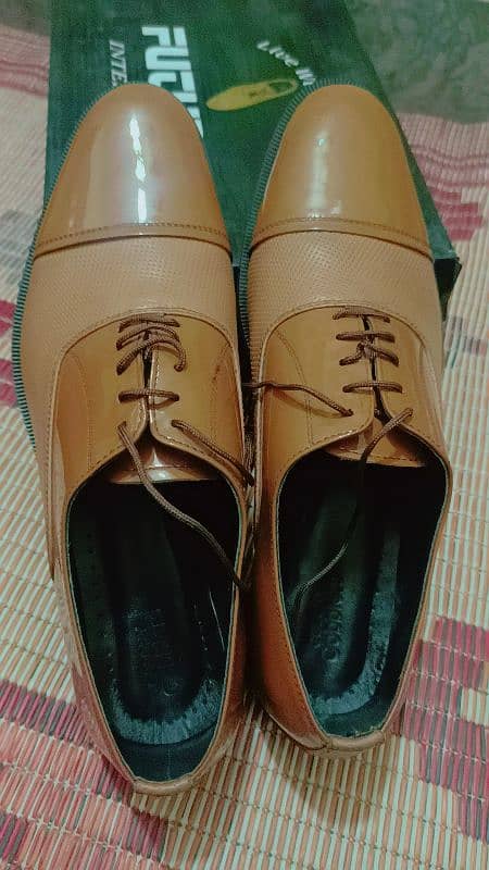 Pure leather formal shoes 5