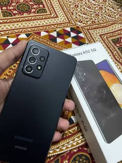 samsung a52 5g with box dual aprovd