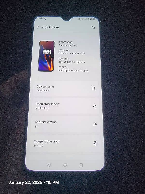 Oneplus 6t (9/10) 0