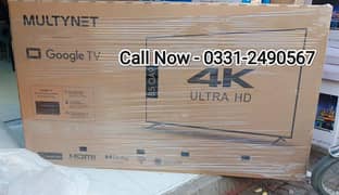 NEW MULTYNET 85 INCHES 4K LED TV WITH WARRANTY SMART ANDROID