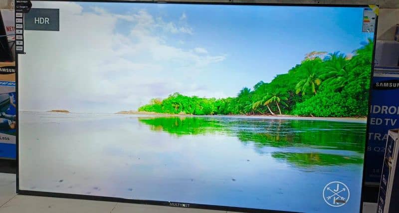 NEW MULTYNET 85 INCHES 4K LED TV WITH WARRANTY SMART ANDROID 4