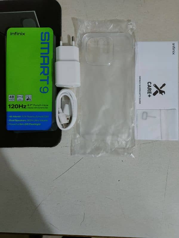 Infinix smart 9 4+4 8/128gb just box open brand new condition 4