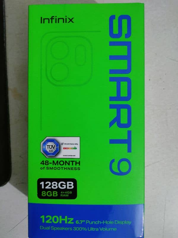 Infinix smart 9 4+4 8/128gb just box open brand new condition 6