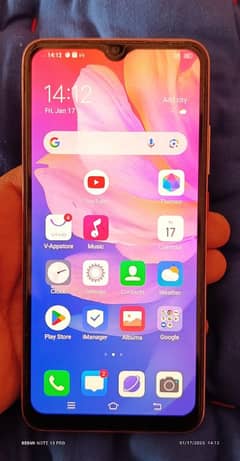 Vivo s1 pro with box and charger