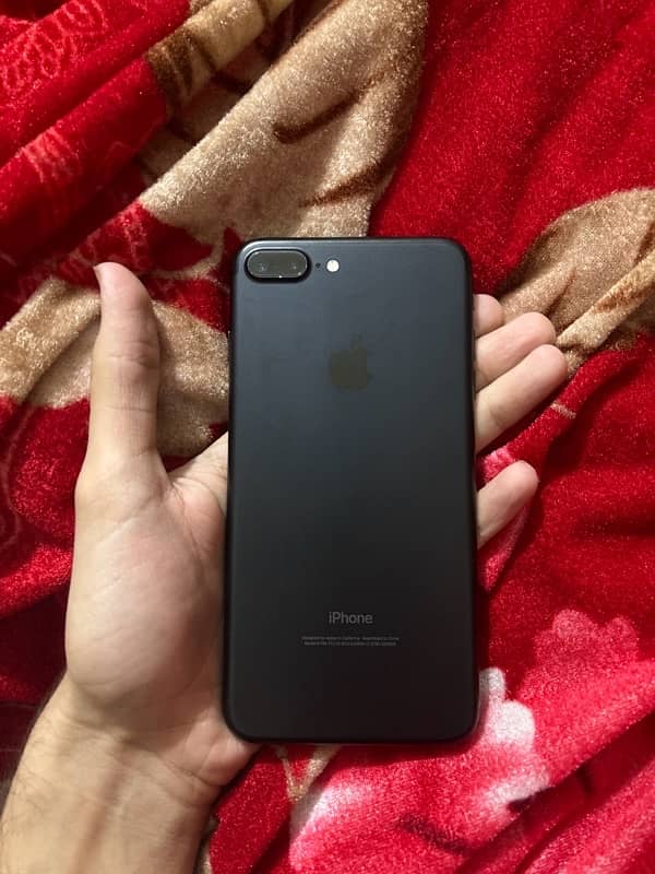 iPhone 7+ 128gb PTA Approved 80bh 2