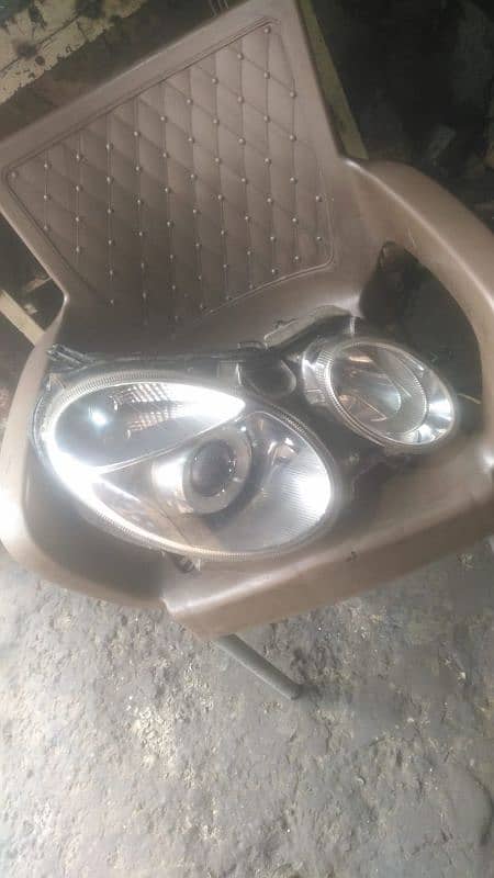 Mercedes head lights 3