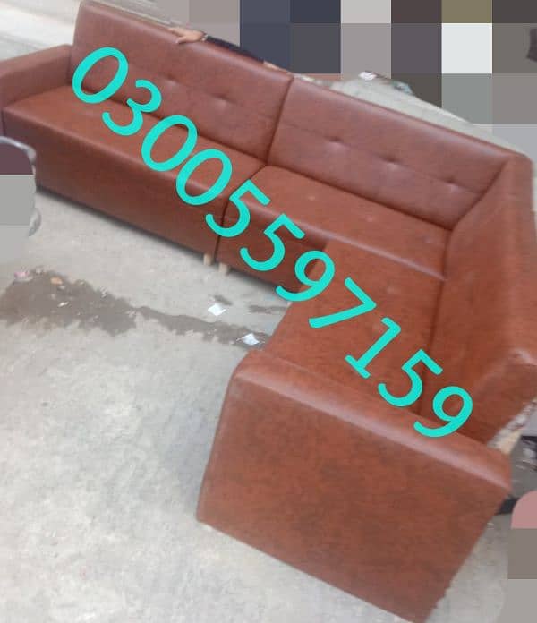 sofa set| lounge sofa single L shape|office couch waiting center table 4