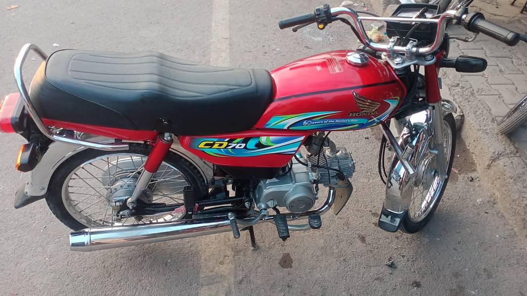 Honda cd 70 2024 model 2