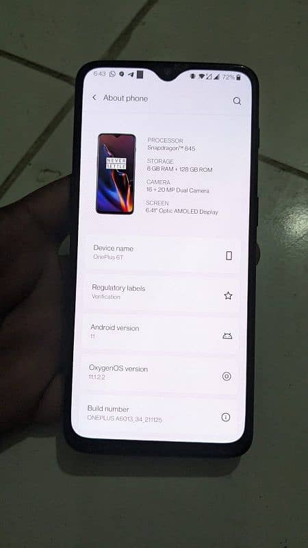 one plus 6t 4