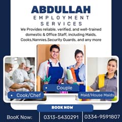 Cook Baby Sitter Maids House Maids Nanny Chef Filipino Maid available