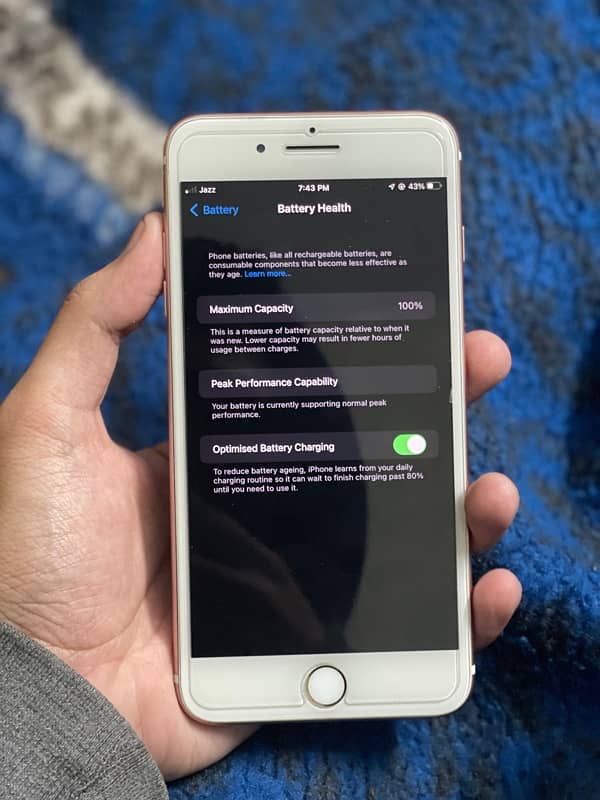 Iphone 7 plus Pta Offical approved  256gb 0