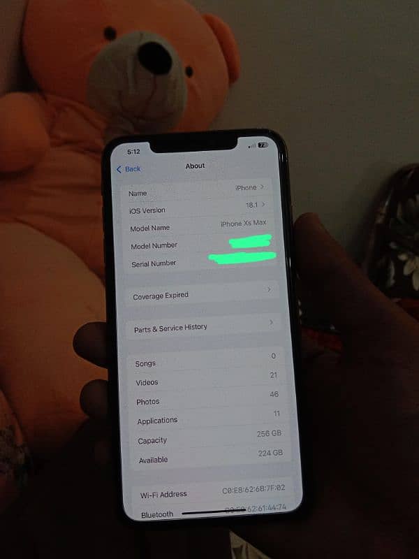 I phone xs max 256 gb pta approved 1