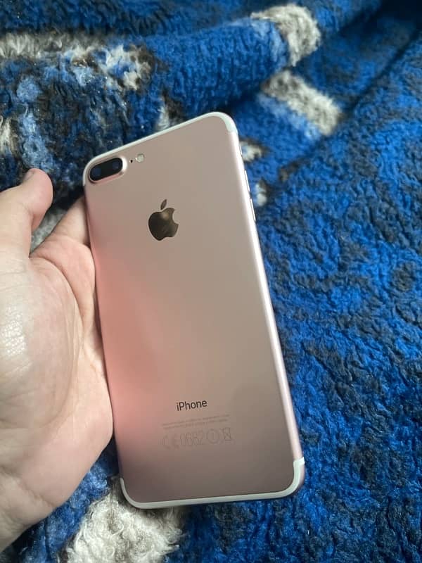 Iphone 7 plus Pta Offical approved  256gb 4