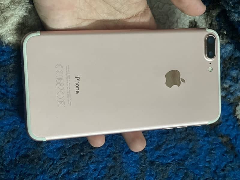 Iphone 7 plus Pta Offical approved  256gb 6