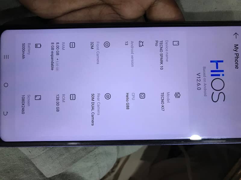 Tecno spark 10 pro all ok  no Delivery 1