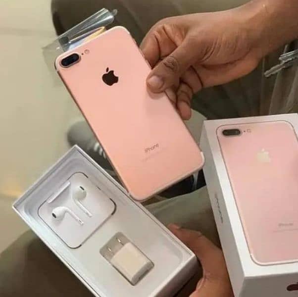 iPhone 7 plus 128/gb with box My WhatsApp number 0328/9440376 0