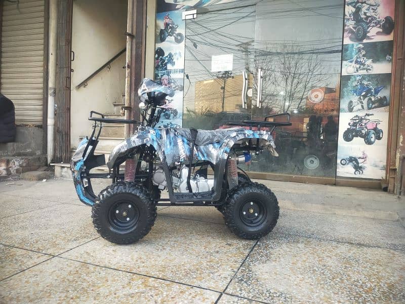 Brand New Zero Metre 124cc  Atv Quad Bikes Delivery In All Pakistan 5