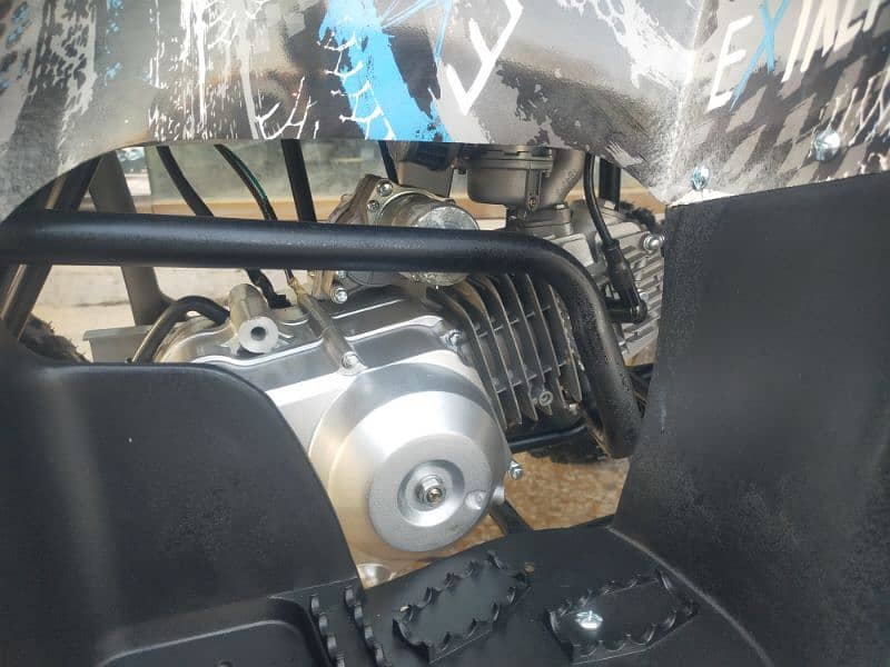 Brand New Zero Metre 124cc  Atv Quad Bikes Delivery In All Pakistan 6