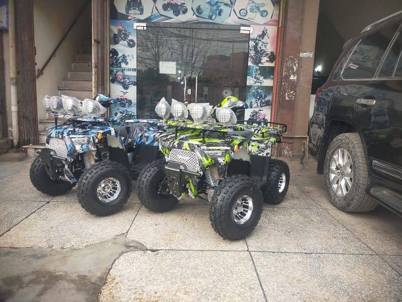 150cc Luxury Sports Allowy Rims Atv Quad Bikes Delivery In All Pak 3