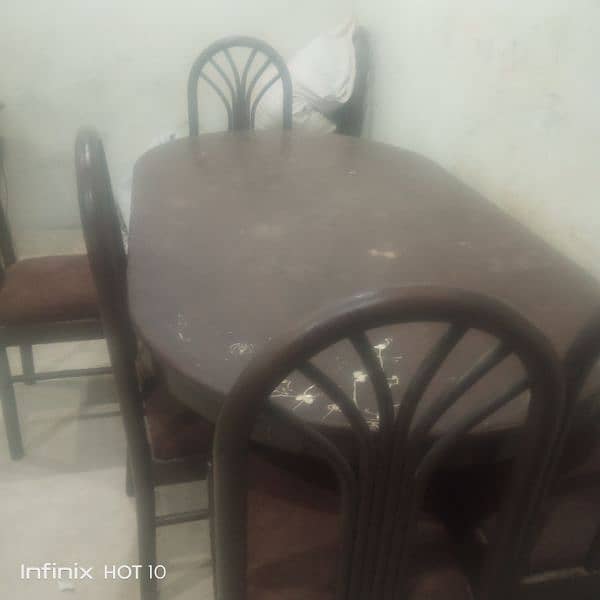 Dining Table\6 chairs dining\wooden dining table 2