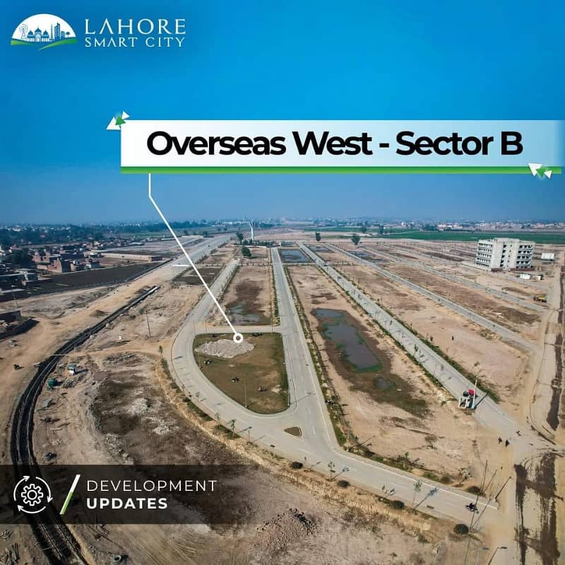 Prime Location 4 Marla Commercial Plot in Lahore Smart City GT Road. 5