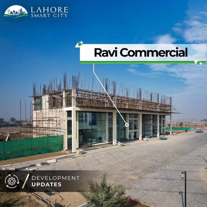 Prime Location 4 Marla Commercial Plot in Lahore Smart City GT Road. 9