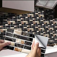 marble sticker sheet for kitchen and home decoration