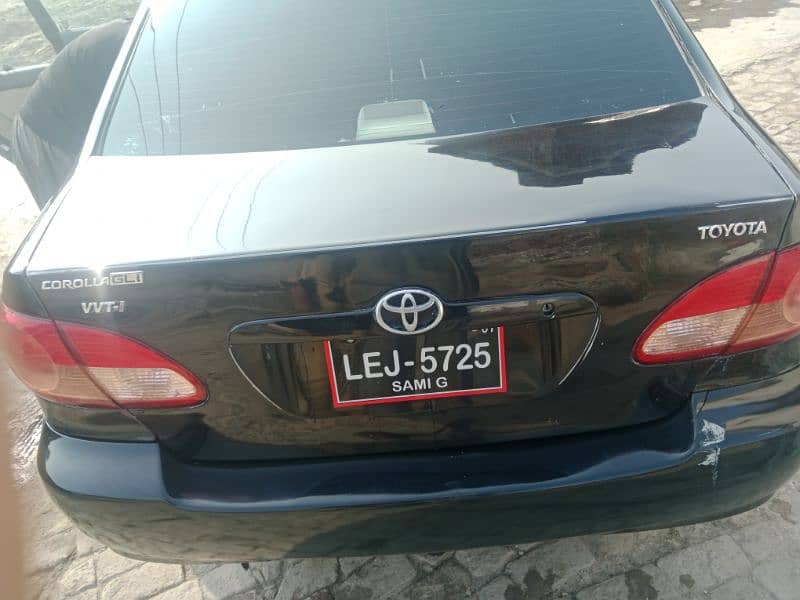 Toyota Corolla XLI 2007 rabta nbr 0324,6035250,0335,1211122 5