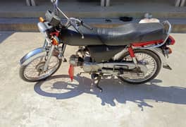 Honda CD70 Mtr cycle 2018 model new condition urgent sale  03465415008