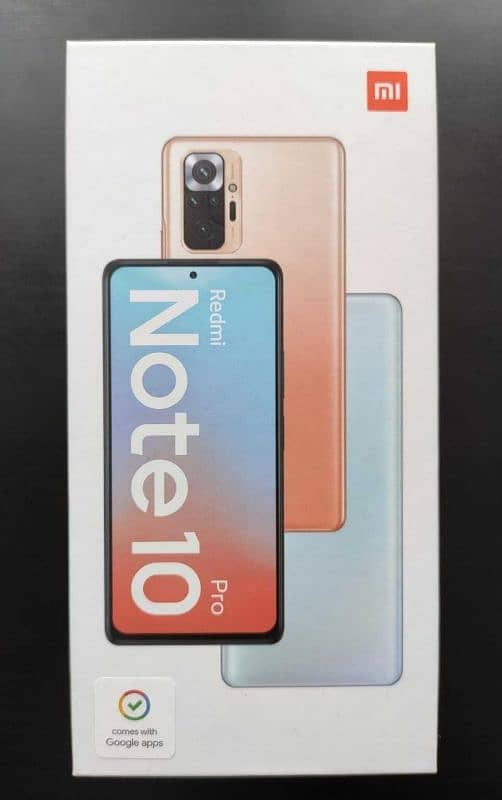 Redmi Note 10 Pro Official PTA Complete Box 10/10 6