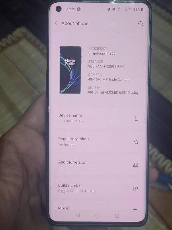 OnePlus 8 5G 0