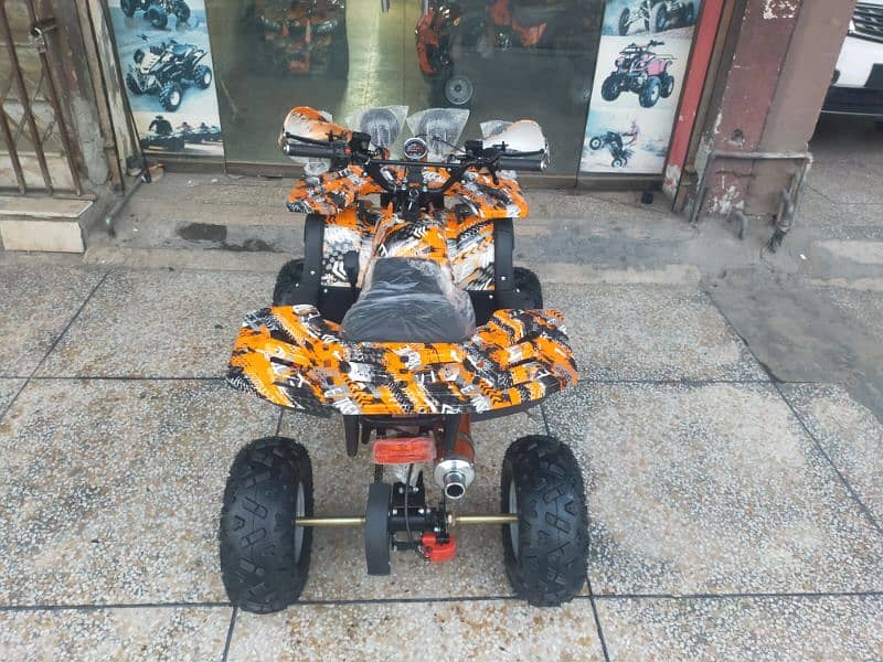 Double Disk Breaks 125cc Hunter Jeep Atv Quad Bike Delivery In All Pak 2