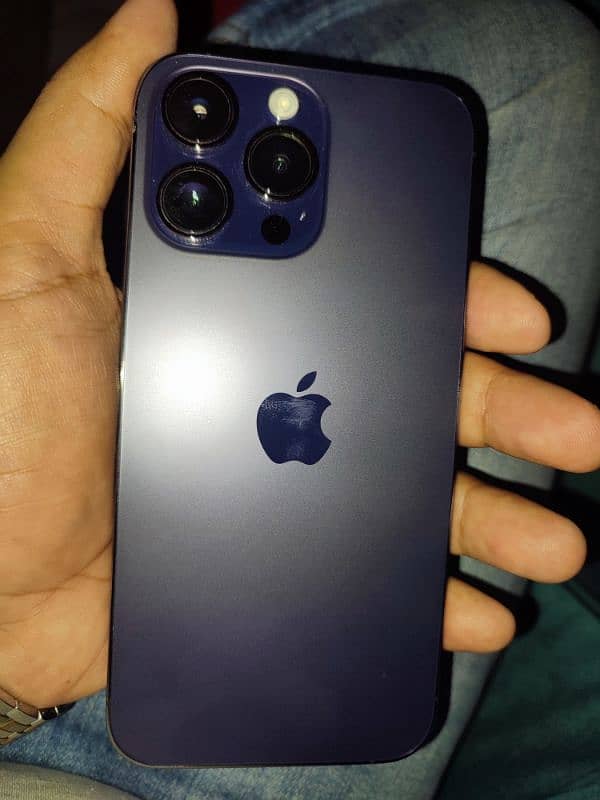 apple iPhone 14 pro max 128 GB deep purple from UK 1