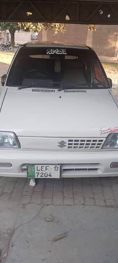 car 2013 model mehran Euro Ii