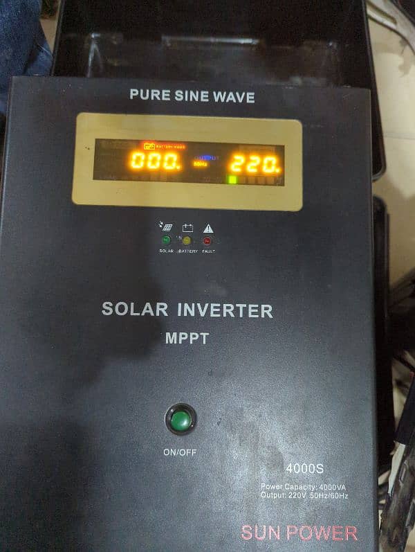 Sun Power hybrid Solar Inverter Japanese Technology 0