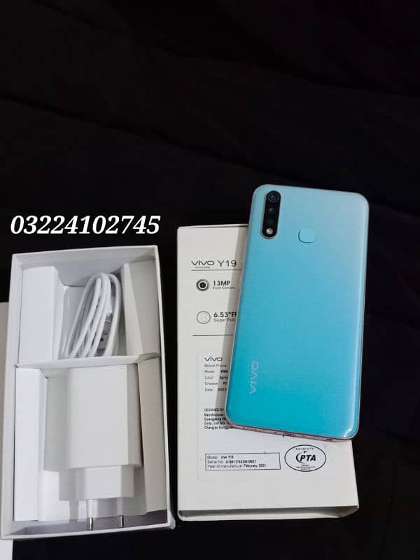 vivo Y19 256gb and 8gb* Box &+ Charger. lush Condition all ok 0