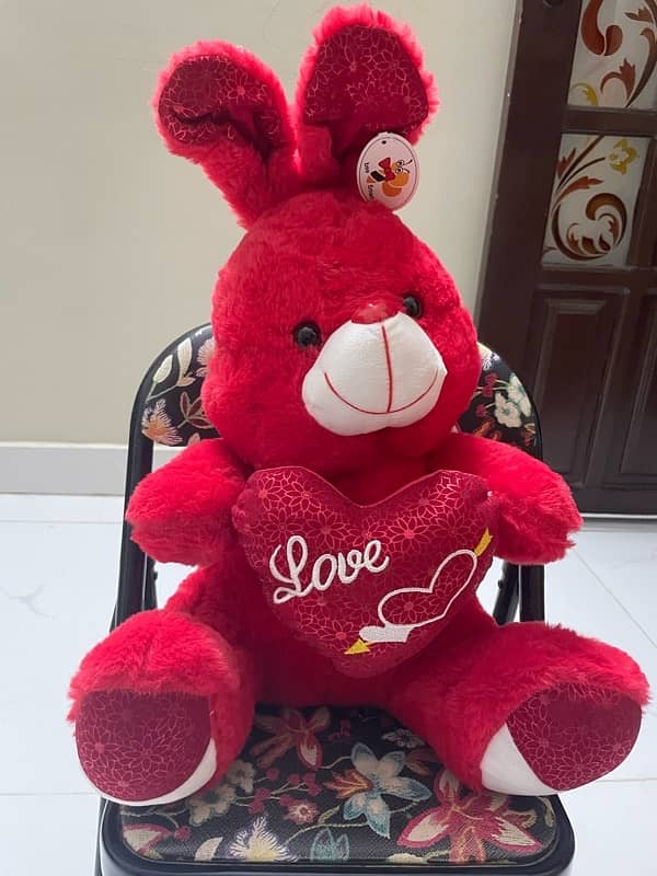 valentine special teddy bears imported bear aroun 2ft 4