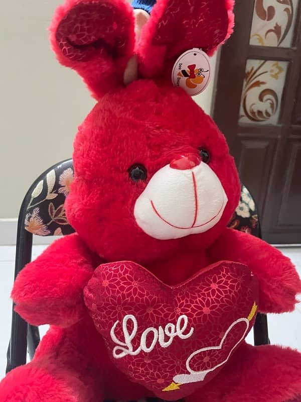 valentine special teddy bears imported bear aroun 2ft 7