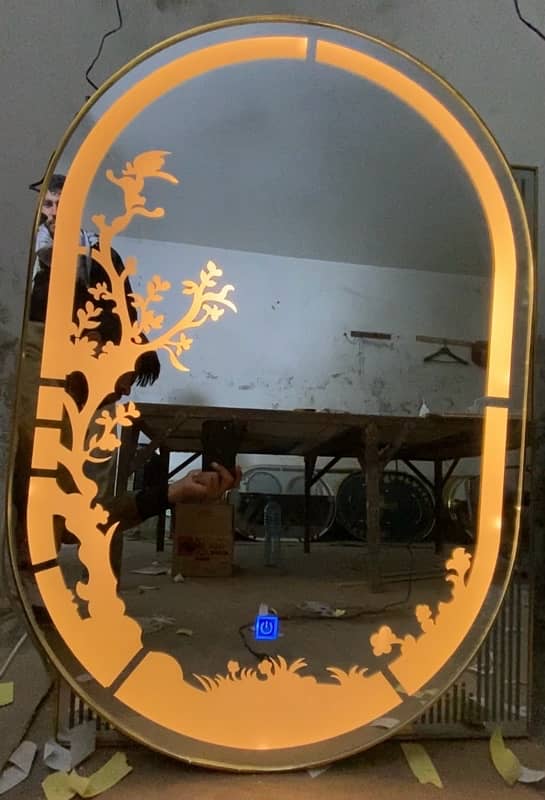 LED  mirror 9