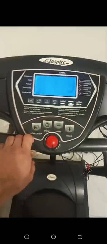 Treadmill with massager 3