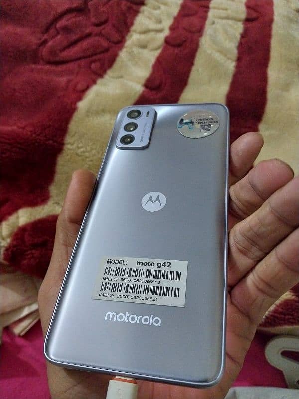 Motorola G42 latest 1