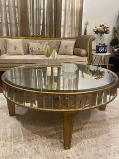 High Quality Branded Center Mirrored Table